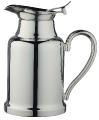 Silverplated stainless steel insulated pot in silver plated - Ercuis